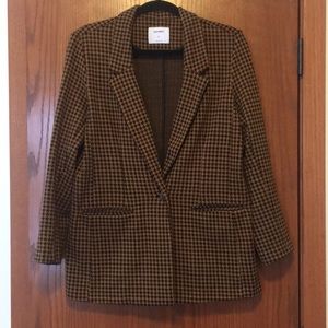 Houndstooth Boyfriend Blazer